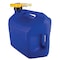 No-Spill Gas Can, Plastic, 5 gal, ViewStripe, Thumb-Controlled Fuel Spout, Blue, Kerosene 765-106 - alternate 2